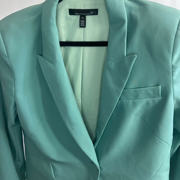 WHBM Women’s Lace Up Fluid Editor Blazer 8 - Picture 10 of 12